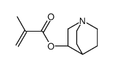 1-azabicyclo[2.2.2]octan-3-yl 2-methylprop-2-enoate结构式