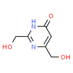 4(1H)-Pyrimidinone, 2,6-bis(hydroxymethyl)- (9CI) Structure