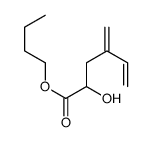 butyl 2-hydroxy-4-methylidenehex-5-enoate Structure