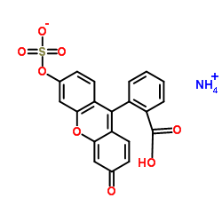 fluorescein­sulfate ammonium salt结构式