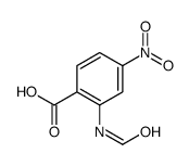 Benzoic acid, 2-(formylamino)-4-nitro- (9CI) Structure