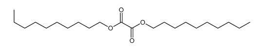 didecyl oxalate Structure