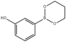 3-hydroxyphenylboronic acid-1,3-propanediol ester Structure