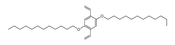 1,4-didodecoxy-2,5-bis(ethenyl)benzene Structure