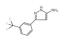 5-(3-三氟甲基-苯基)-2H-吡唑-3-基胺图片