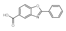 2-PHENYL-BENZOOXAZOLE-5-CARBOXYLIC ACID structure