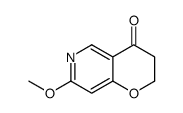 7-methoxy-2,3-dihydropyrano[3,2-c]pyridin-4-one结构式