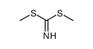 Dithiokohlensaeure-S,S'-dimethylesterimid Structure