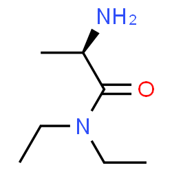 Propanamide, 2-amino-N,N-diethyl-, (2R)- (9CI) Structure