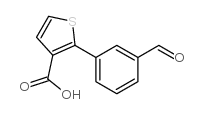 2-(3-Formylphenyl)thiophene-3-carboxylic acid picture