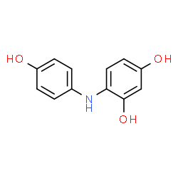 1,3-Benzenediol, 4-[(4-hydroxyphenyl)amino]- (9CI)结构式