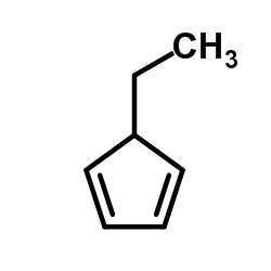 5-ETHYL-CYCLOPENTA-1,3-DIENE结构式