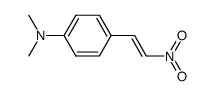 Benzenamine, N,N-dimethyl-4-[(1E)-2-nitroethenyl]- structure