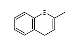 2-methyl-4H-1-benzothiopyran结构式