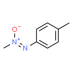 Diazene,methyl(4-methylphenyl)-,2-oxide (9CI) Structure