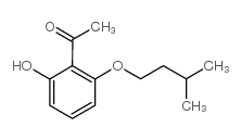 1-(2-羟基-6-(异戊氧基)苯基)乙烷-1-酮结构式