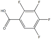 2,3,4,5-tetrafluorobenzoic acid Structure