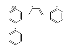 but-3-en-2-yl(triphenyl)stannane结构式