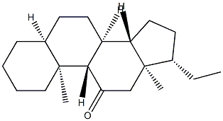 5β-Pregnan-11-one Structure