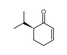 (-)-6-isopropyl-2-cyclohexenone结构式