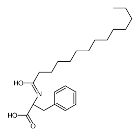 N-Butadecanoyl-D-phenylalanine structure