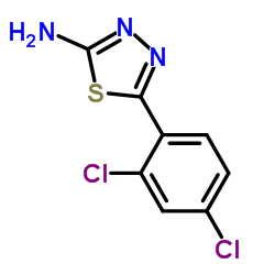 2-氨基-5-(2,4-二氯苯基)-1,3,4-噻二唑图片