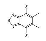 4,7-二溴-5,6-二甲基苯并[c][1,2,5]噻二唑结构式