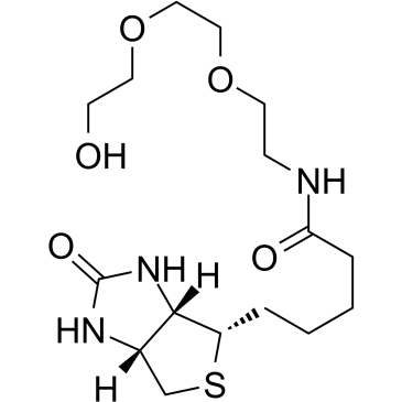Biotin-PEG3-alcohol Structure
