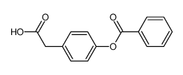 (4-benzoyloxy-phenyl)-acetic acid结构式