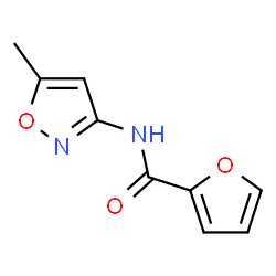 N-(5-methyl-1,2-oxazol-3-yl)furan-2-carboxamide结构式