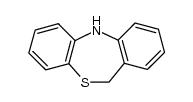 5,11-dihydrodibenzo[b,e][1,4]thiazepine Structure