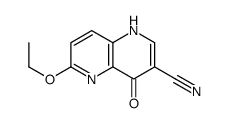 1,5-Naphthyridine-3-carbonitrile,6-ethoxy-4-hydroxy-(9CI) picture