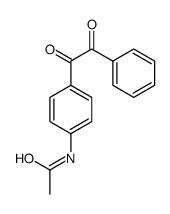 N-[4-(2-oxo-2-phenylacetyl)phenyl]acetamide Structure