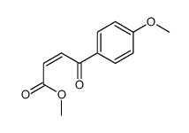 methyl 4-(4-methoxyphenyl)-4-oxobut-2-enoate Structure