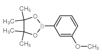 3-METHOXYPHENYLBORONIC ACID PINACOL ESTER structure