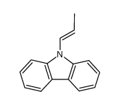 9-(1-propenyl)carbazole结构式
