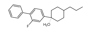 1-(2-fluoro-[1,1'-biphenyl]-4-yl)-4-propylcyclohexanol结构式