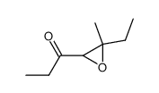 1-Propanone,1-(3-ethyl-3-methyloxiranyl)- (9CI) Structure