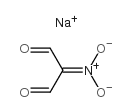 硝基丙二醛钠·一水合物结构式