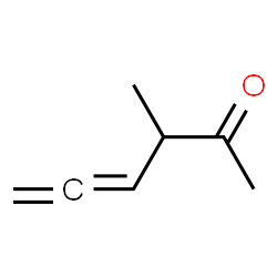 4,5-Hexadien-2-one, 3-methyl- (9CI) Structure