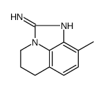 4H-Imidazo[4,5,1-ij]quinolin-2-amine,5,6-dihydro-9-methyl-(9CI) Structure