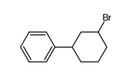 1-bromo-3-phenyl-cyclohexane Structure