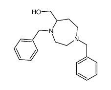 (1,4-dibenzyl-1,4-diazepan-5-yl)methanol Structure