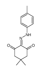 5,5-dimethyl-cyclohexane-1,2,3-trione-2-p-tolylhydrazone Structure