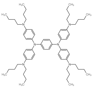 N,N,N',N'-Tetrakis[4-(dibutylamino)phenyl]benzene-1,4-diamine picture