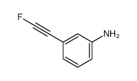 3-(2-fluoroethynyl)aniline Structure