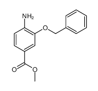 Methyl 4-amino-3-(benzyloxy)benzoate Structure