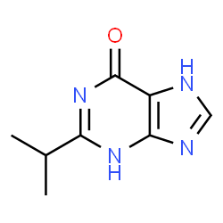 6H-Purin-6-one,1,7-dihydro-2-(1-methylethyl)- (9CI) Structure