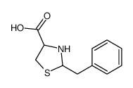 2-BENZYL-THIAZOLIDINE-4-CARBOXYLIC ACID Structure