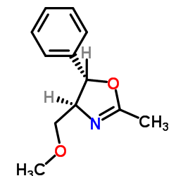 (4S,5S)-(-)-4-甲氧甲基-2-甲基-5-苯基-2-恶唑啉图片